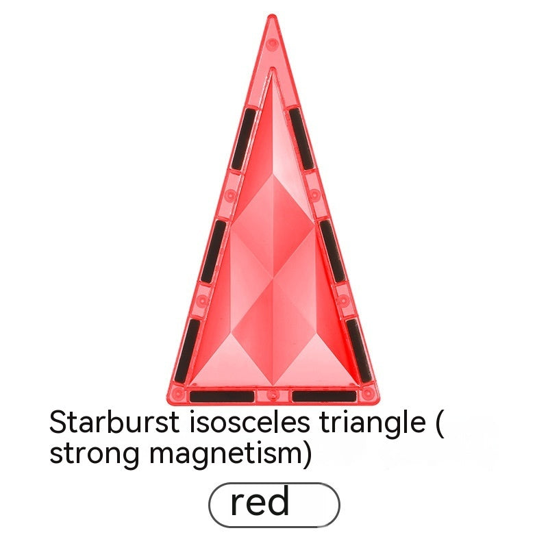 Color Window Asterism Magnetic Building Blocks Assembly 23