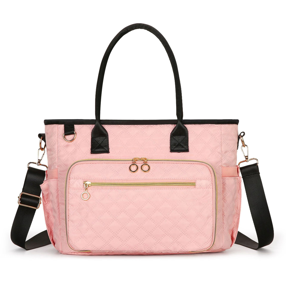 Diaper Bag Baby Outing Backpack Large-Capacity Waterproof Small Square 2