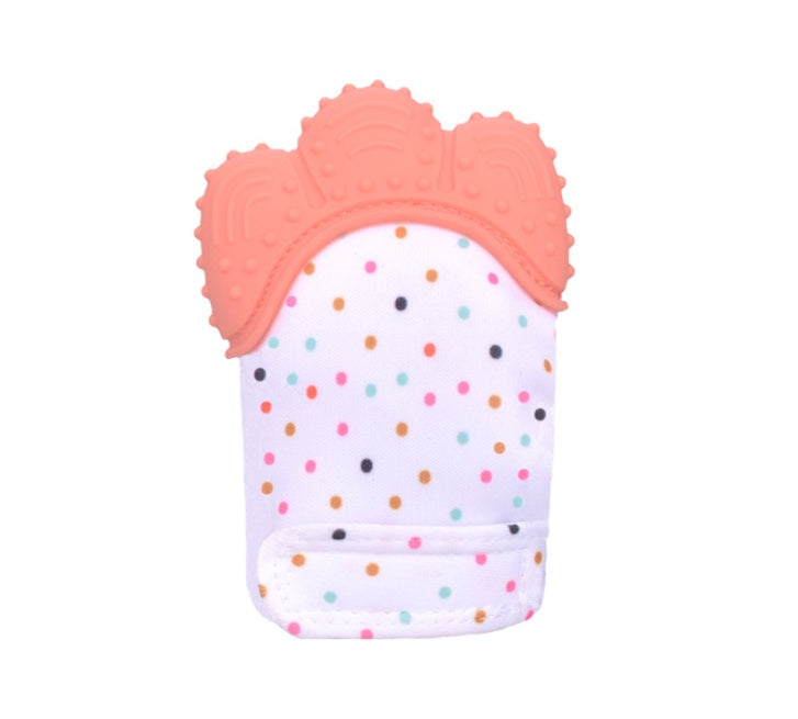 Baby teether baby anti-bite silicone molar gloves children's sound toys 29