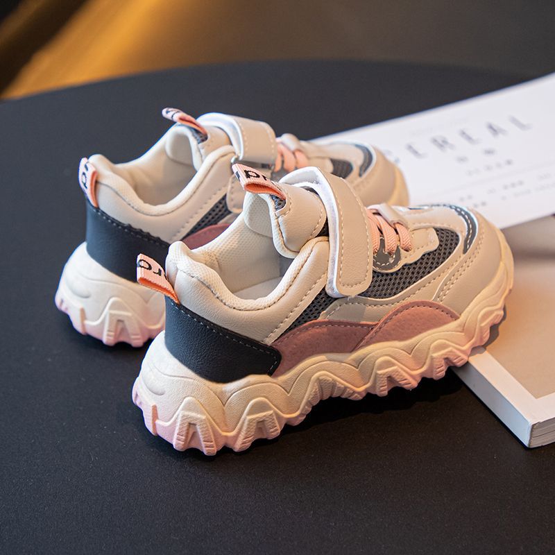 Spring Children's Shoes Girls' Dad Shoes Mesh 2