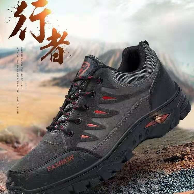 Men's Shoes Hiking Shoes Korean Fashion Casual Sneaker Outdoor Hiking 3