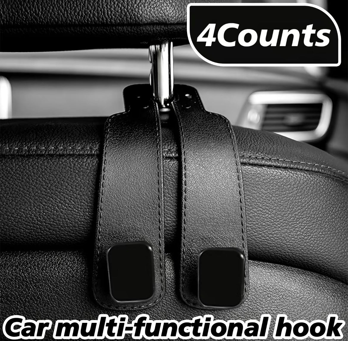 GripRide Car Hooks 2