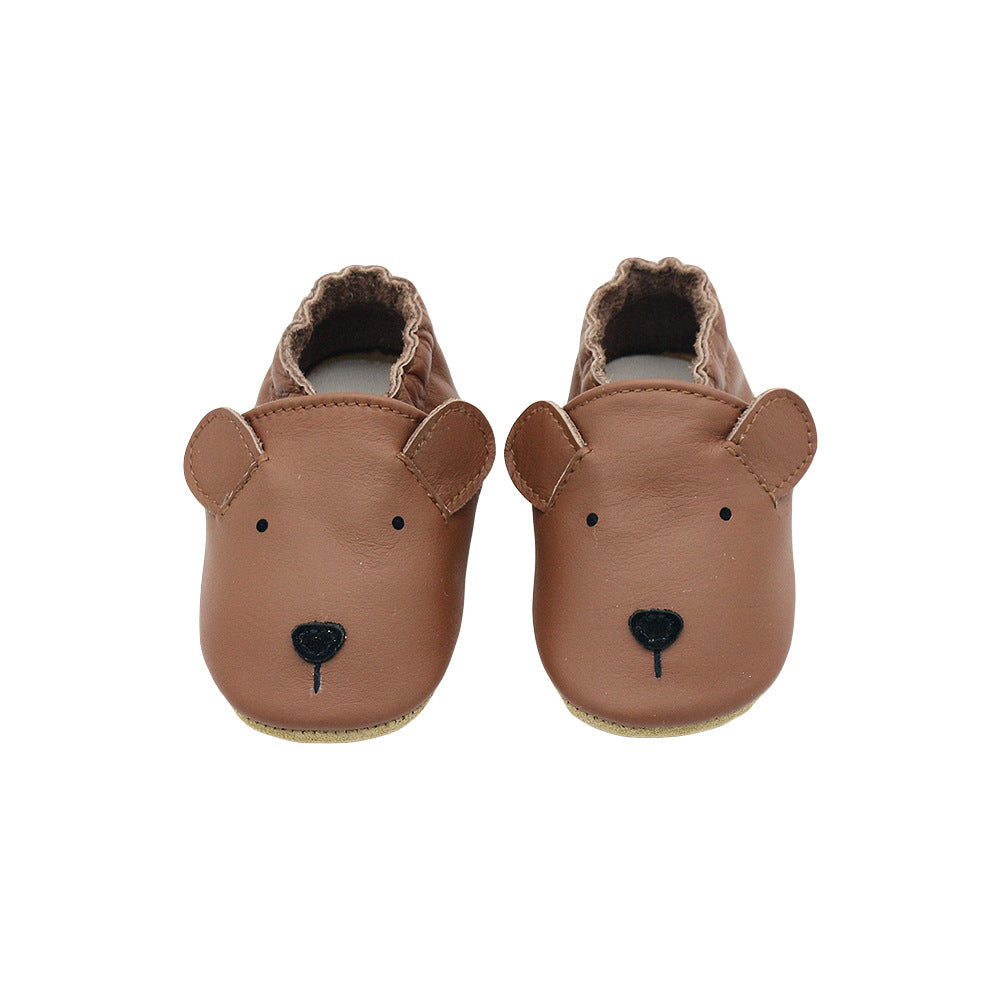 Premium Full-grain Leather Toddler Walking Shoes 5