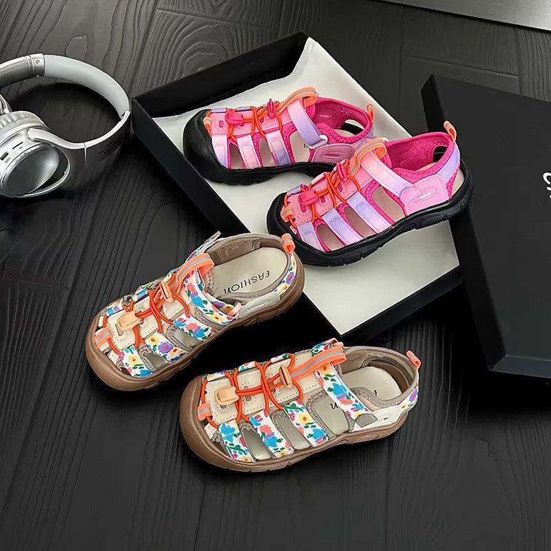 Summer New Style Childrens Soft-Soled Stream-Walking Shoes 4
