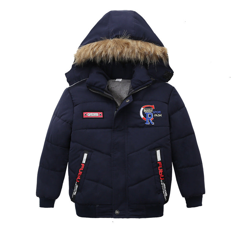 Small And Medium-Sized Boys Cotton-Padded Jackets 11