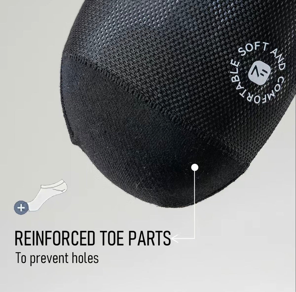 BreezeFit Low-Cut Mesh Socks 3