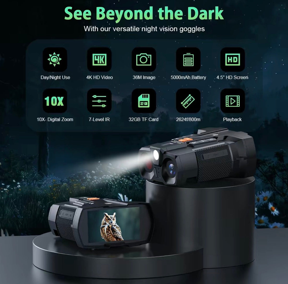 NightScope 4K Binoculars 4
