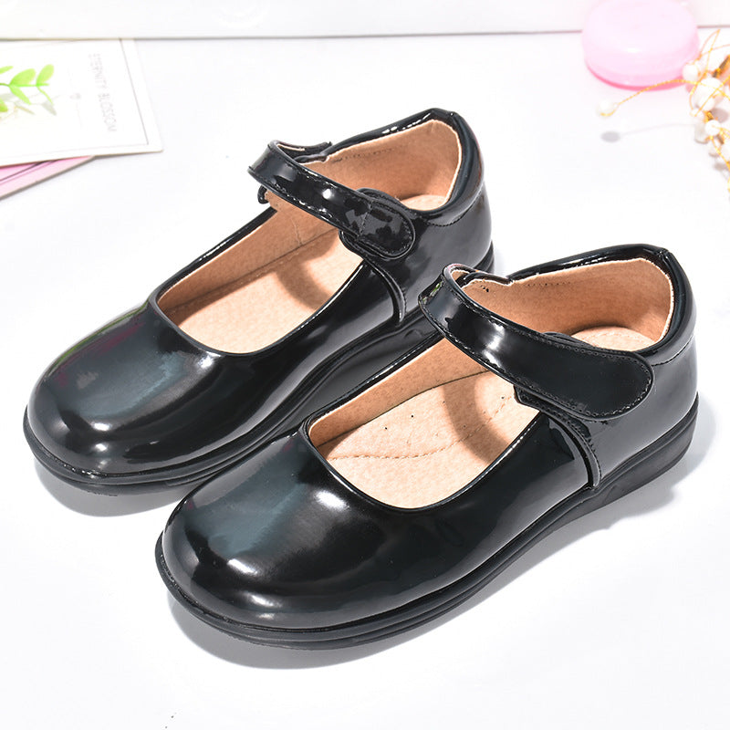 Girls' Spring And Autumn Princess Dancing Leather Shoes 5