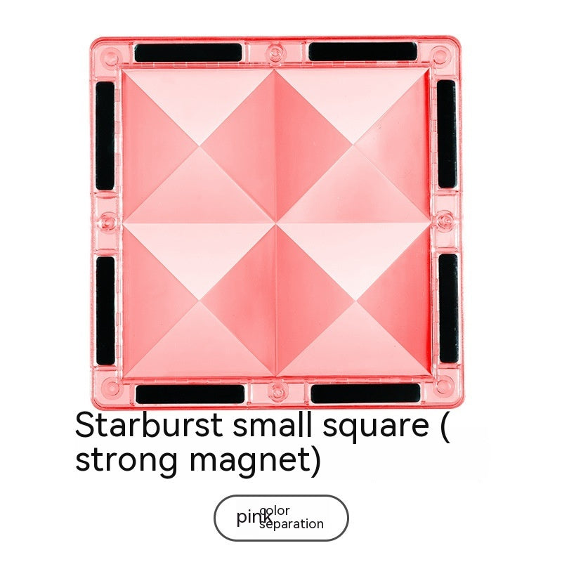 Color Window Asterism Magnetic Building Blocks Assembly 30