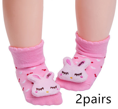 Cute Baby Animal Doll Baby Three-dimensional Socks 11