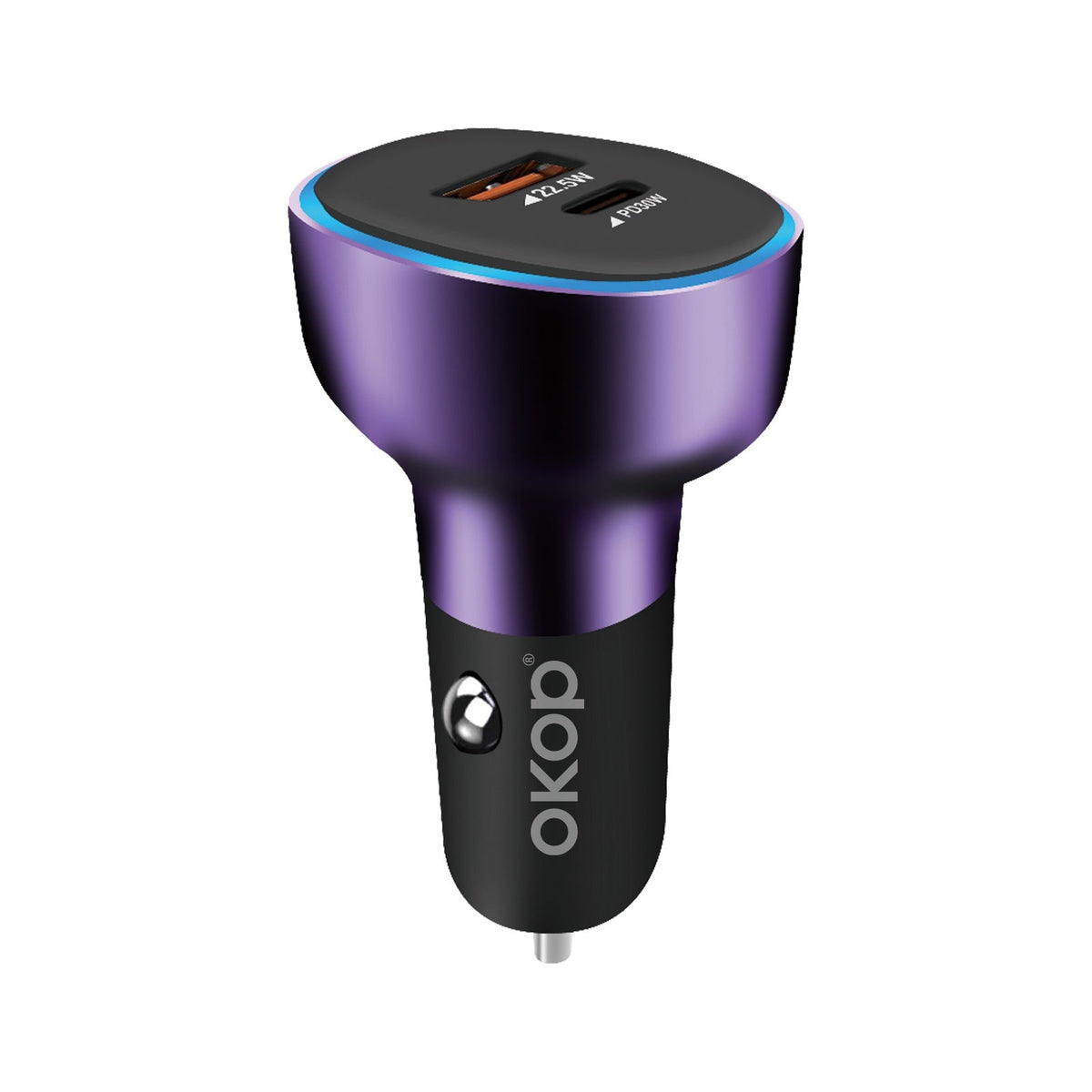 KP-C100 Wholesale Super-Fast Car Chargers MP3 Players Multi-Port USB Type-C In Stock 1