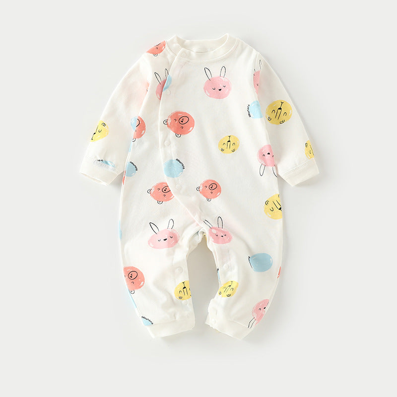 Autumn Thin Baby Pajamas And Baby Onesies 10