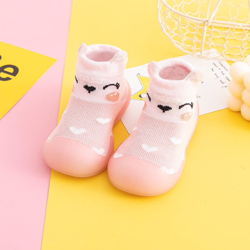 New Children's Socks Baby Toddler Soft-soled Floor Shoes 5
