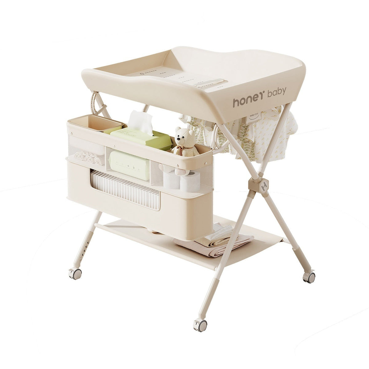 Multifunctional Foldable Diaper-changing Table Baby Care Urine Exchange 4