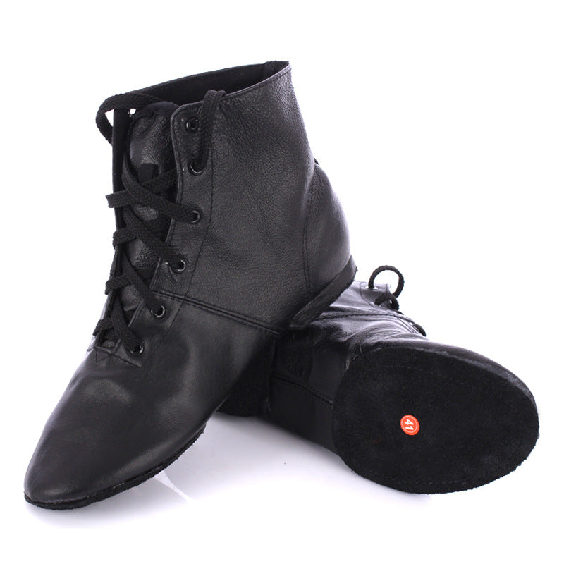 Genuine Leather Ballet Shoes Soft Bottom Practice Modern Dance 2