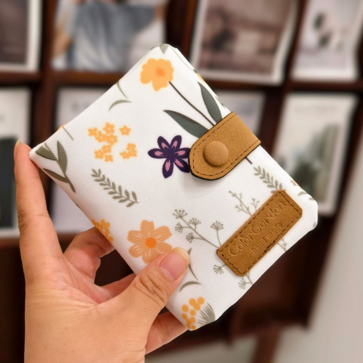 Multifunctional Tri-fold Fashion Multi-card-slot Printed Wallet 4