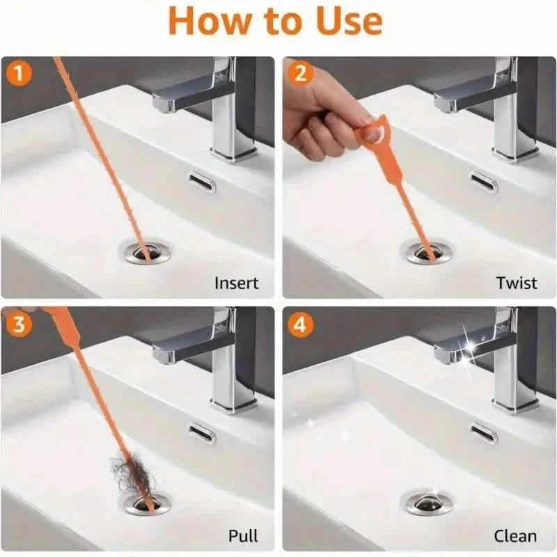 6-Pack: 19.6-inch Flexible Basic Drain Plug Remover 7