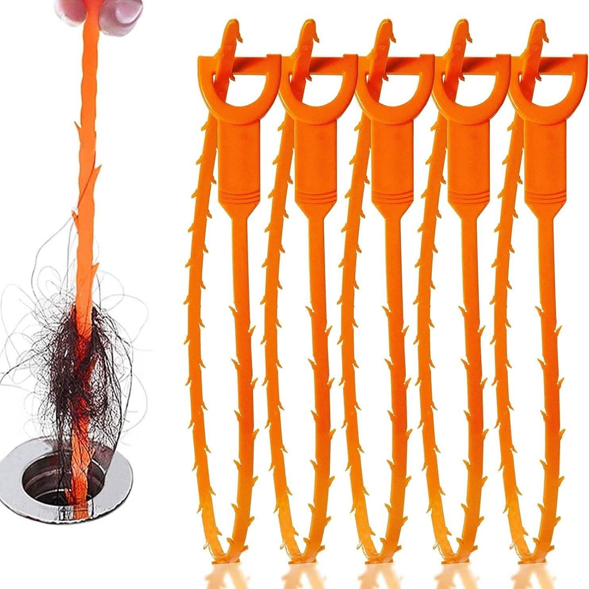 6-Pack: 19.6-inch Flexible Basic Drain Plug Remover 1