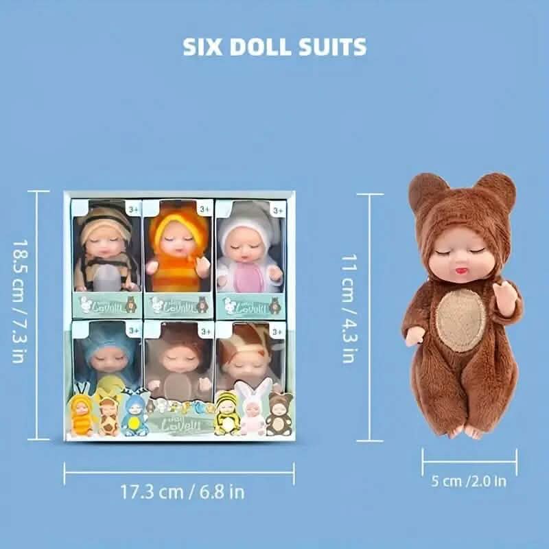 6-Piece Set: Princess Doll Gift Box 3