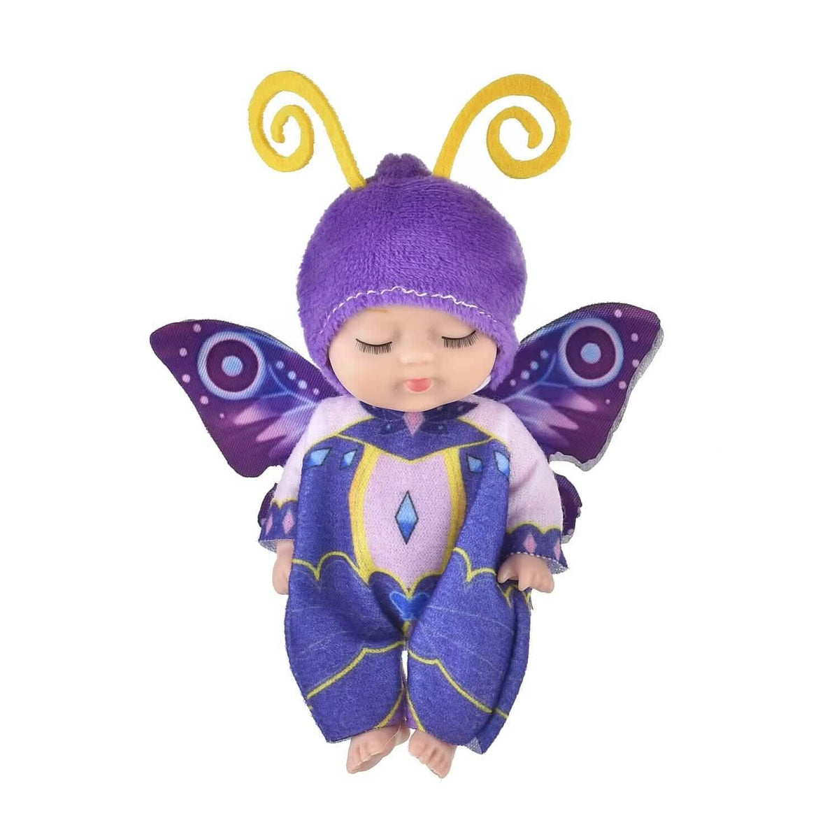 6-Piece Set: Sleeping Doll Princess Girl Toy Gift Box Cute Variety Costume Shape Doll 7