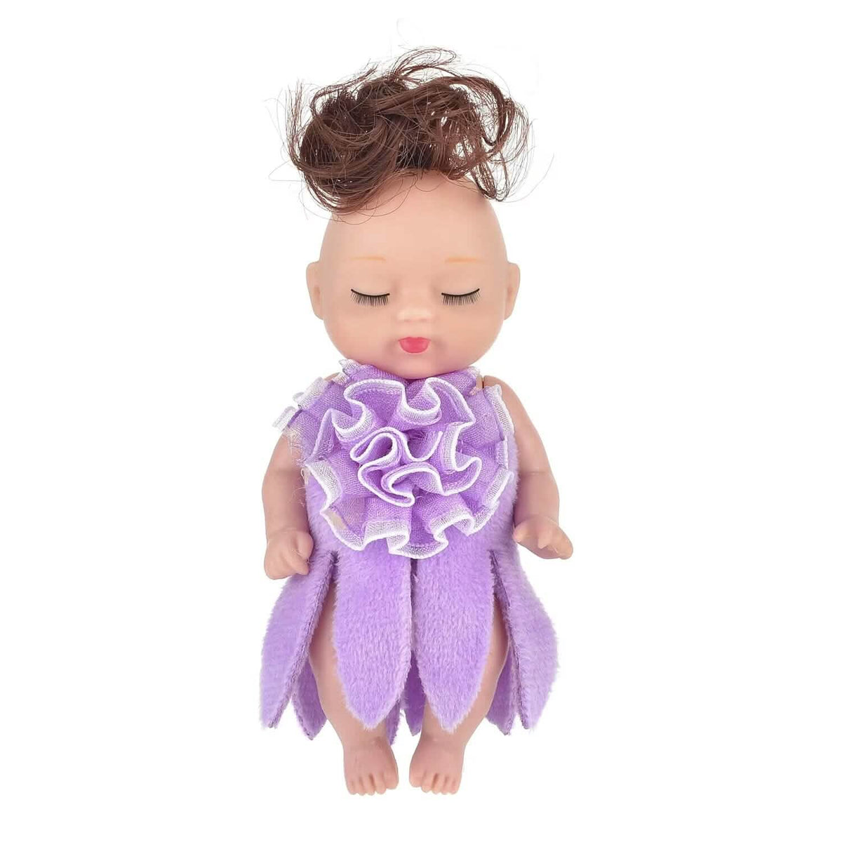 6-Piece Set: Sleeping Doll Princess Girl Toy Gift Box Cute Variety Costume Shape Doll 6