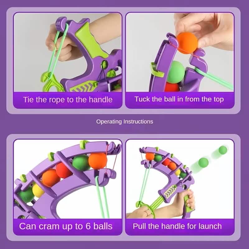 12-Piece Interactive Archery Game Set – Multi-Color 10