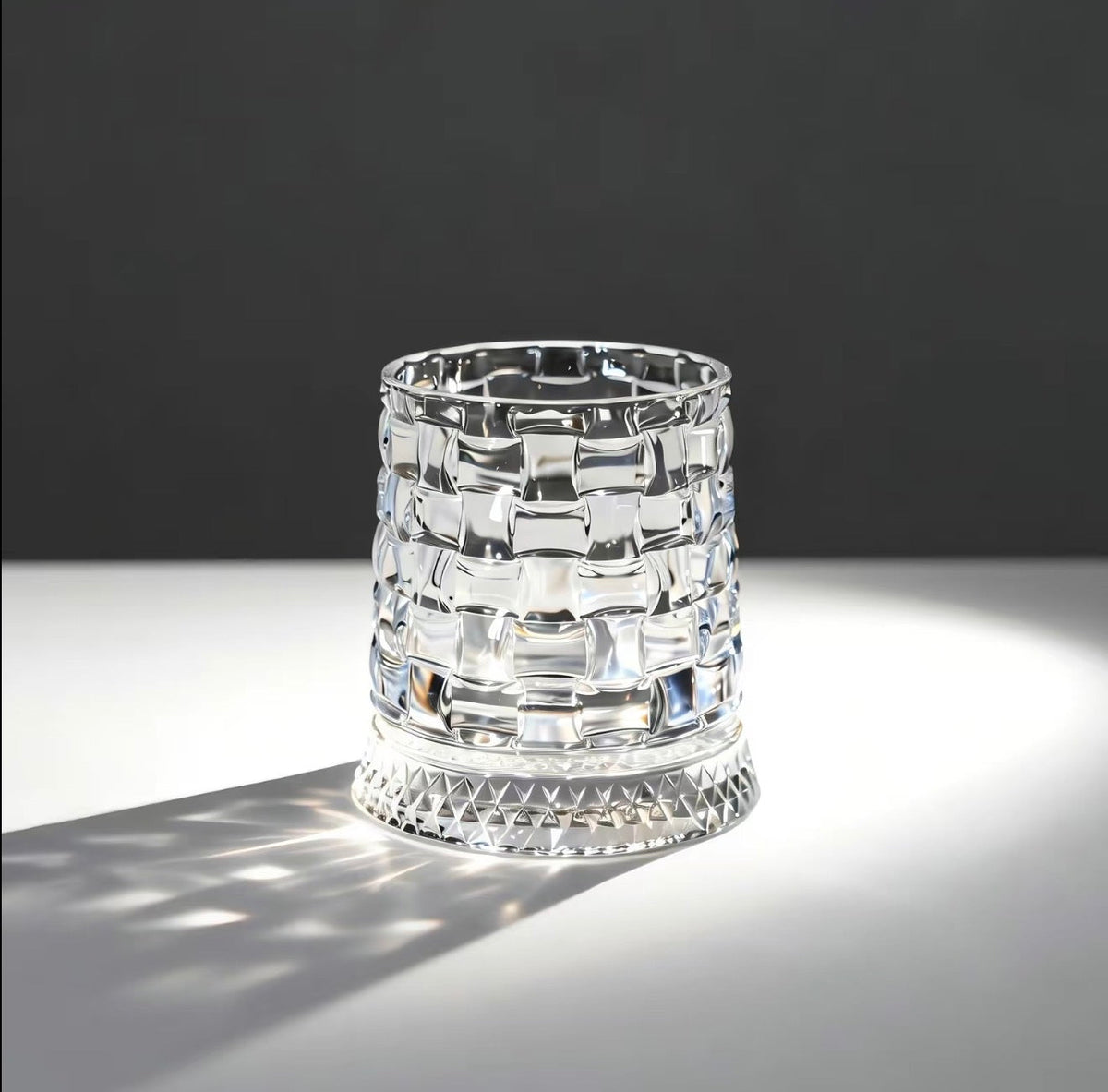 CrystalTwirl Rotating Drink Glass 14