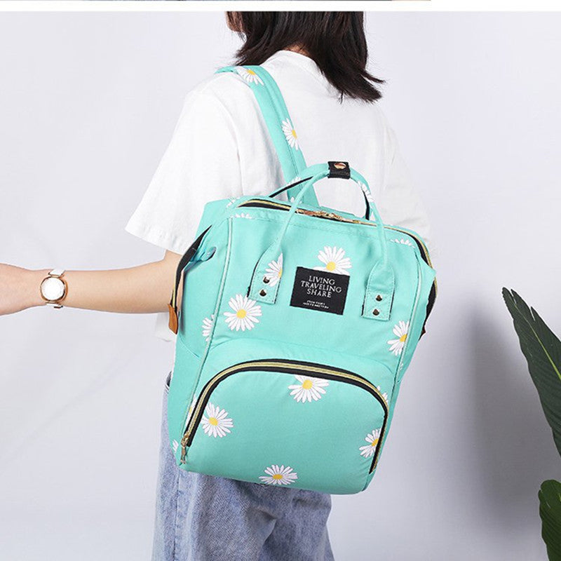 Multicolor diaper feeding bottle mommy bag 4