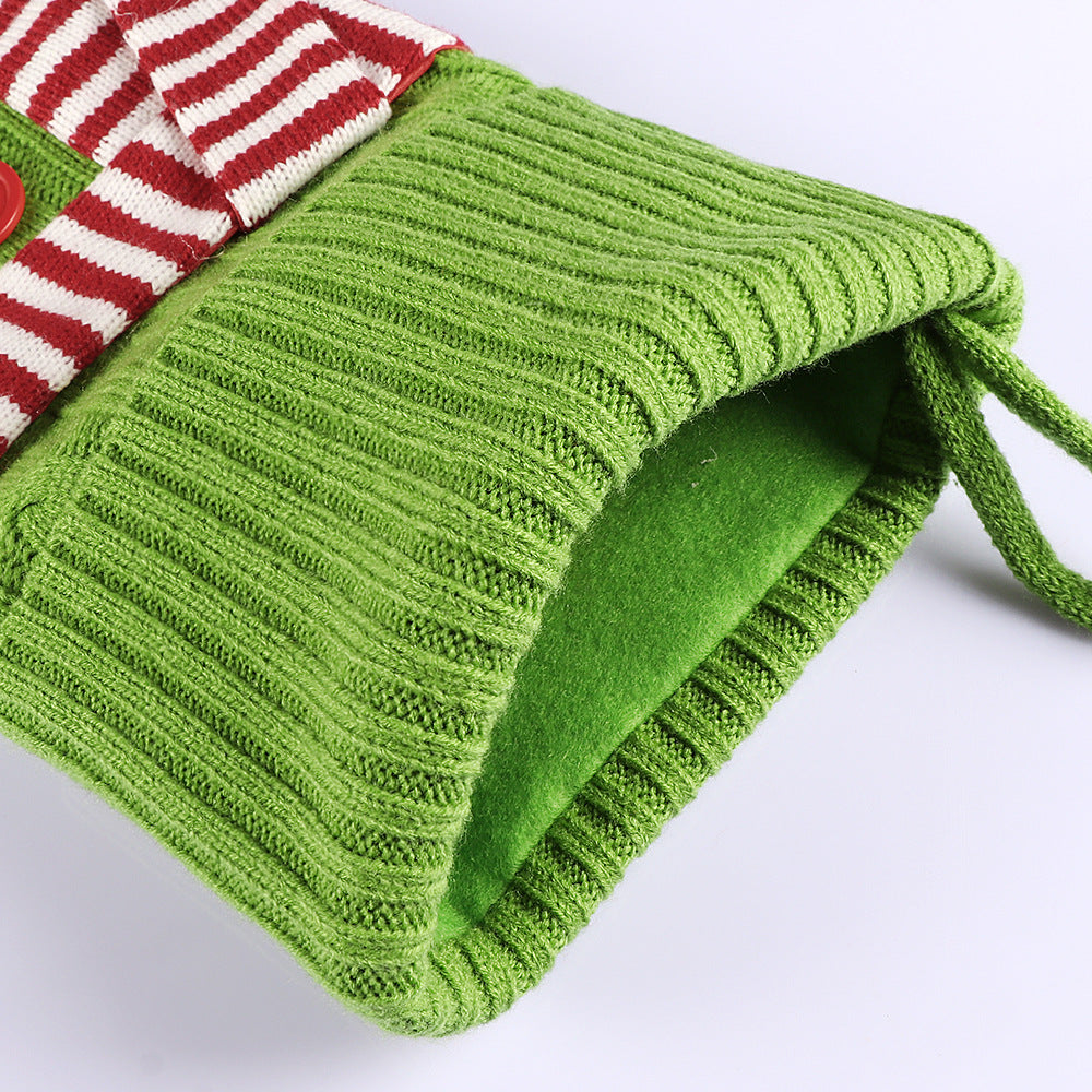 Christmas gift bags Christmas decoration gifts candy bags Halloween scarves Christmas socks 3