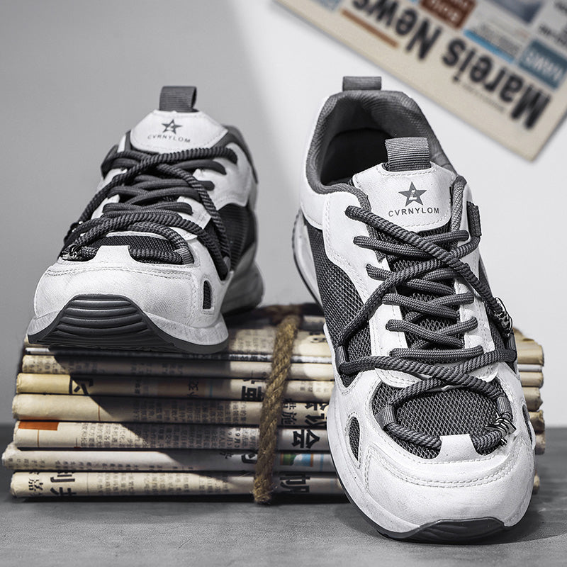 Men's Shoes, 2026 Summer New Arrival, Breathable Mesh Trendy Versatile Casual Sneakers, Youth Running Athletic Agam Dad Shoes 5