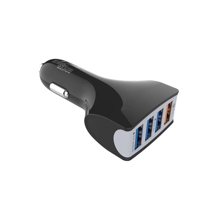 Car Car Mobile Phone Charger Car Charger Cigarette Lighter One For Four 2