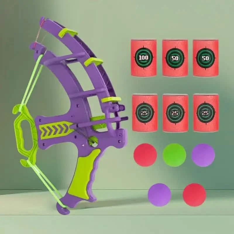 12-Piece Interactive Archery Game Set – Multi-Color 6