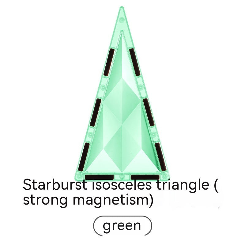 Color Window Asterism Magnetic Building Blocks Assembly 26