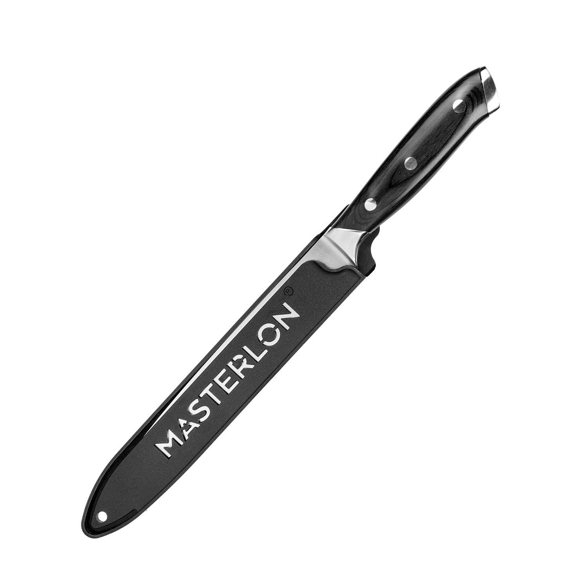 MASTERPAN Slicer Knife With Stainless Steel blade & Cover, 8" (20cm) 4