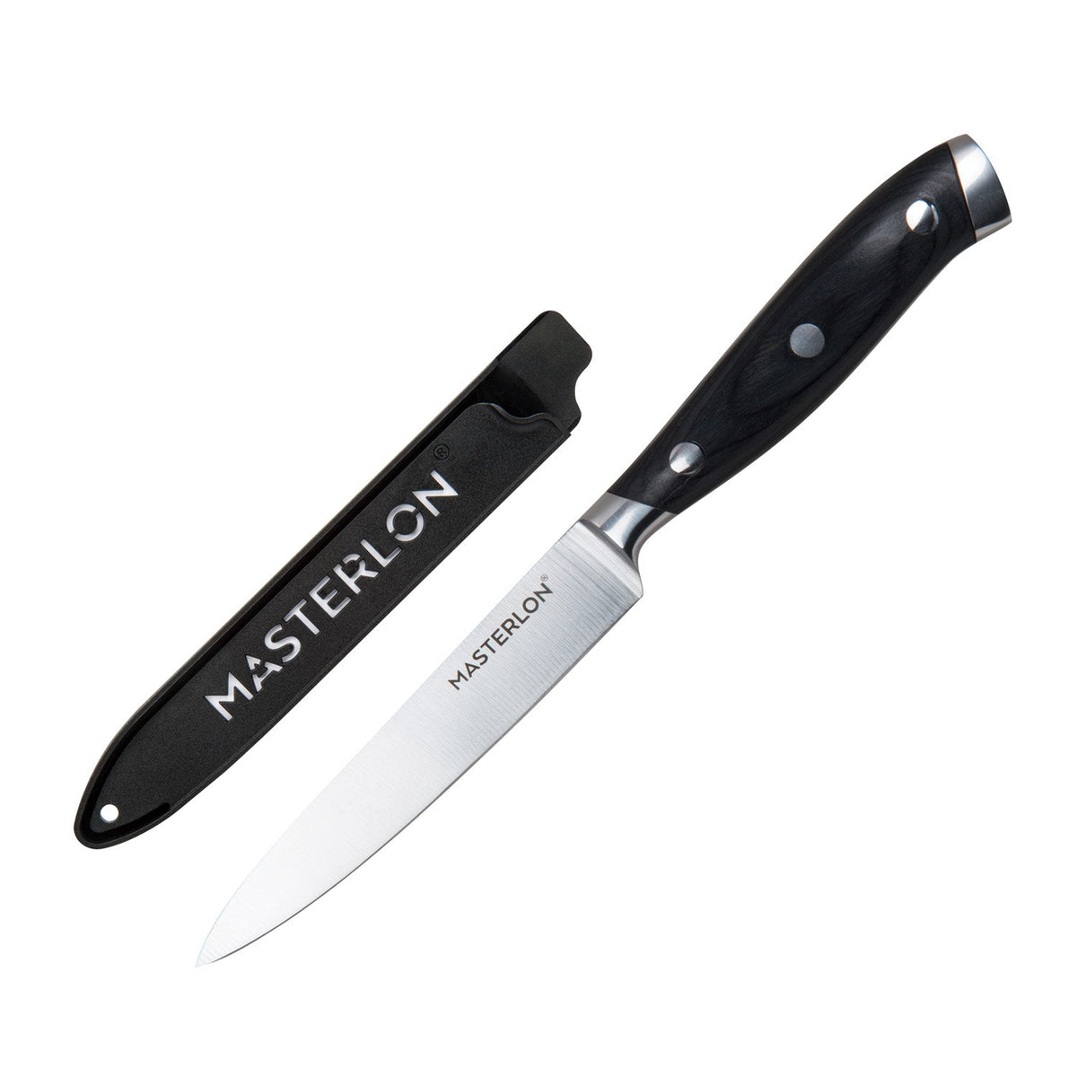 MASTERPAN Slicer Knife With Stainless Steel blade & Cover, 8" (20cm) 3