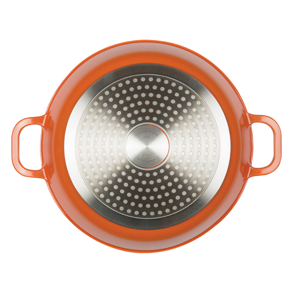 MASTERPAN Nonstick Dutch Casserole, Orange 3 Qt. 11" (28cm) 5