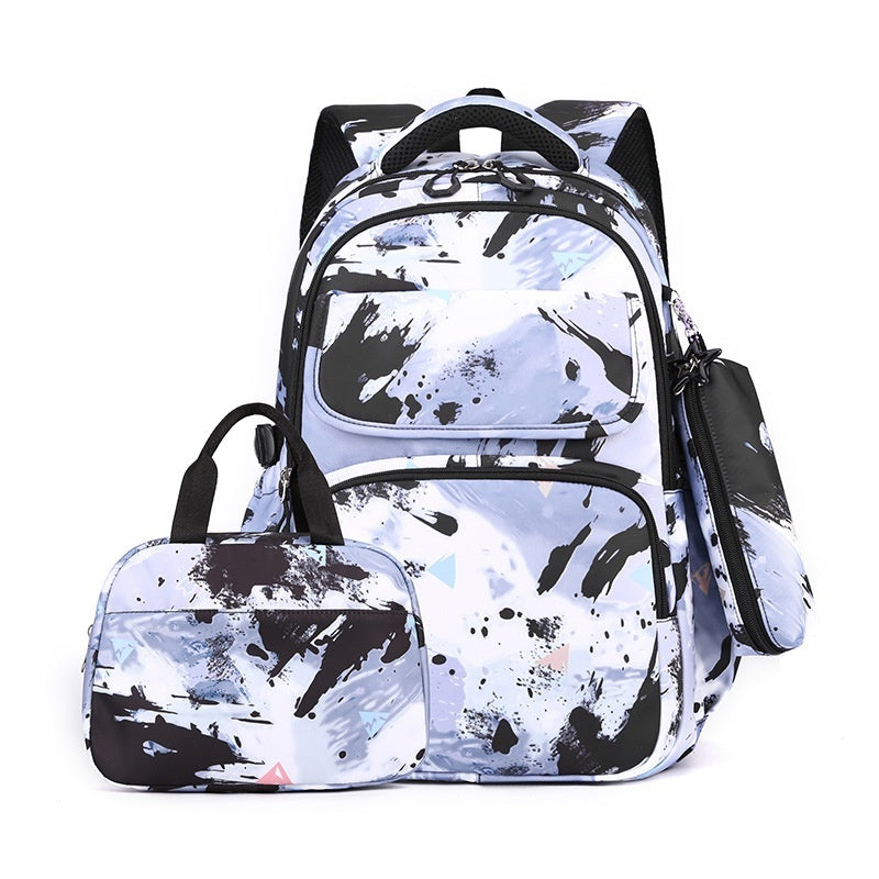 Elementary School Backpack Weight-Reducing Back-Supporting And High-Capacity 10