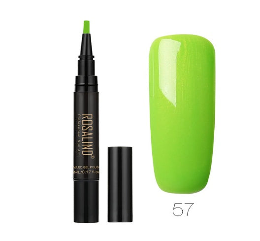 5ml Solid Color Nail Art Pen Nail Glue for Nail Art 24