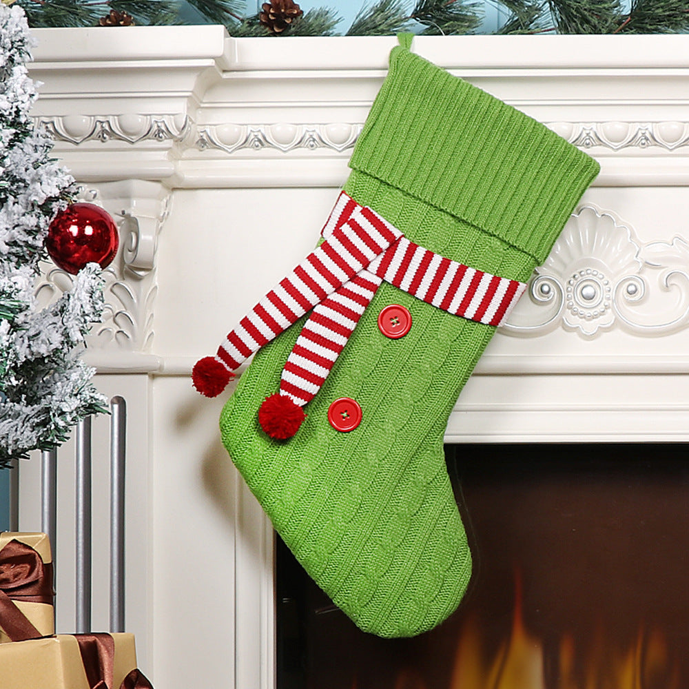 Christmas gift bags Christmas decoration gifts candy bags Halloween scarves Christmas socks 7