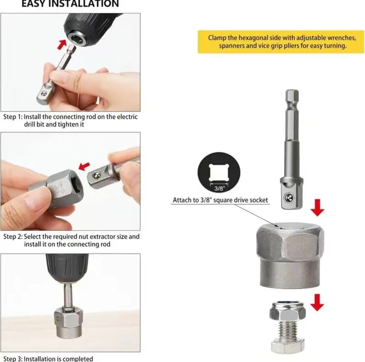 BoltBite Extractor Set 3