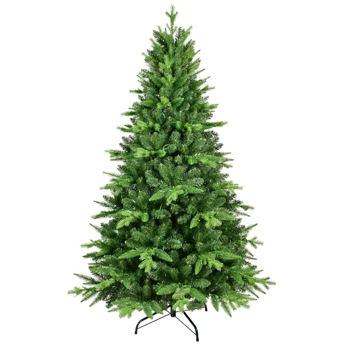 6FT PE&PVC Prelit Christmas Tree 3