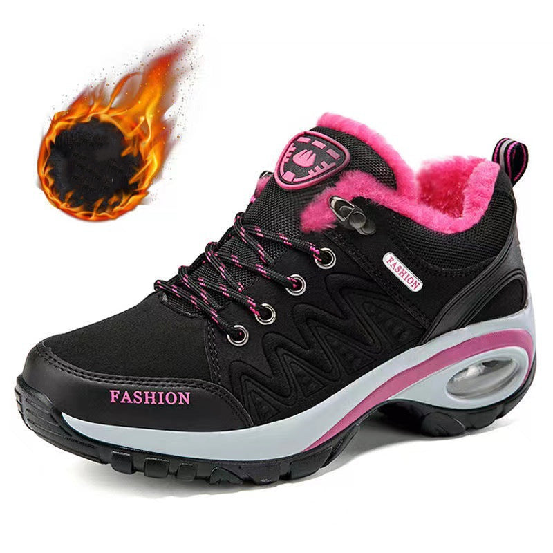 Autumn Winter Women Sneakers Air Cushion Design Platform Shoes 13