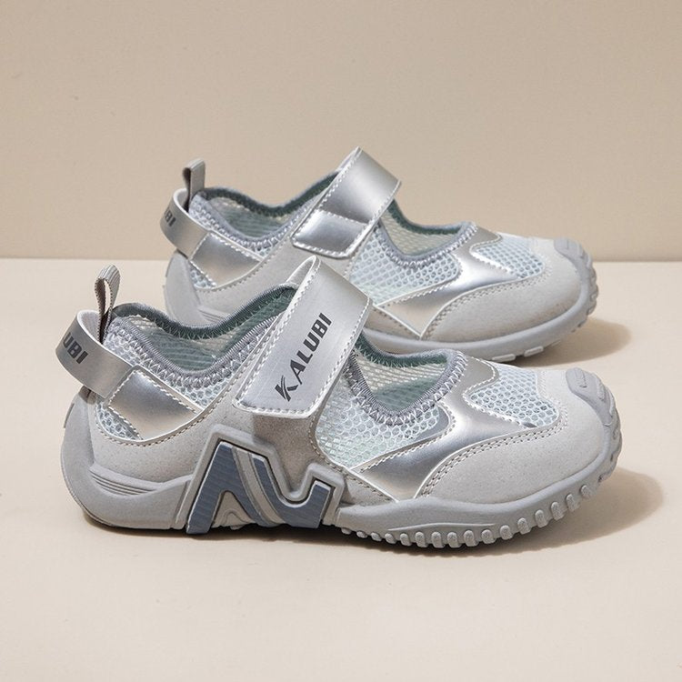 Children's Sports Shoes, Single Mesh Breathable Sports Shoes, Fashionable And Versatile, Girls' Forrest Gump Shoes 7