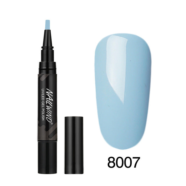 Art Manicure Venalisa 60 Colors Soak Off Enamel Convenience Clean Nail Glue Pen 45