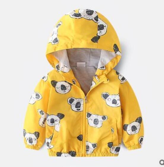 Boy jacket casual hooded jacket 18