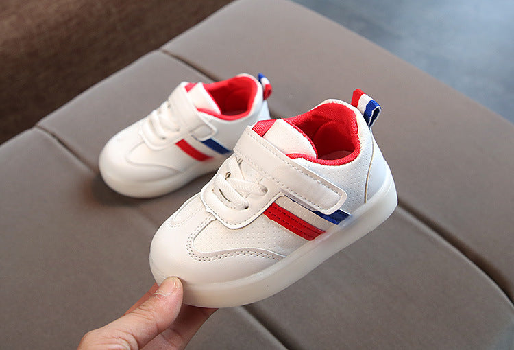Kimmy White LED Sneakers Shoes 4