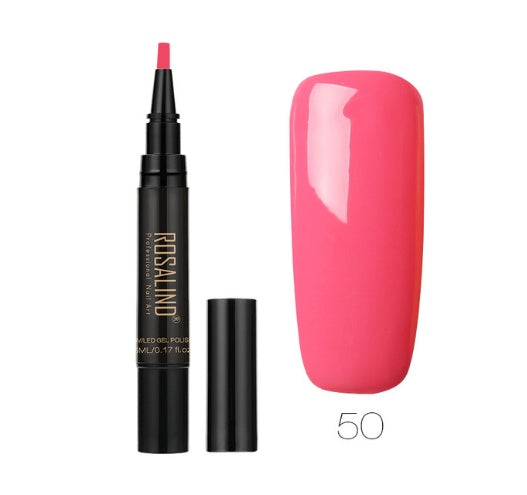 5ml Solid Color Nail Art Pen Nail Glue for Nail Art 50
