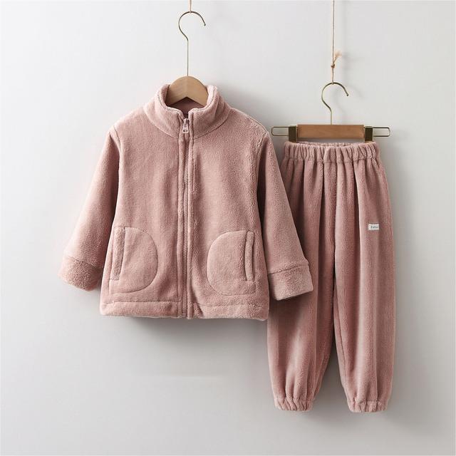 Children Clothes Kids Suit Warm Sweater Girl Fleece Hoodies 9