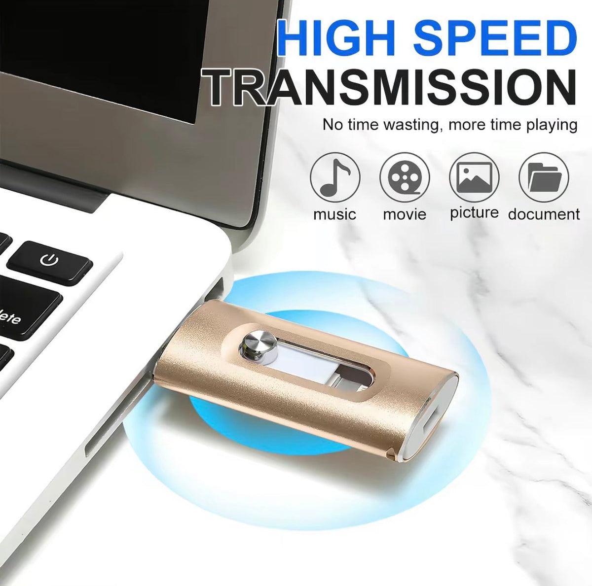 FlexiDrive 4-in-1 Flash Drive 8