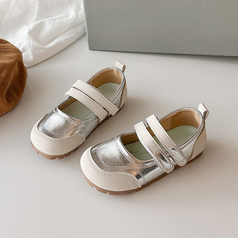 Girls' Leather Shoes With Princess Style Soft Sole Single Shoes And Children's Shoes 7